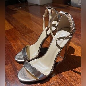 Wild Diva Lounge Rose Gold Heels.